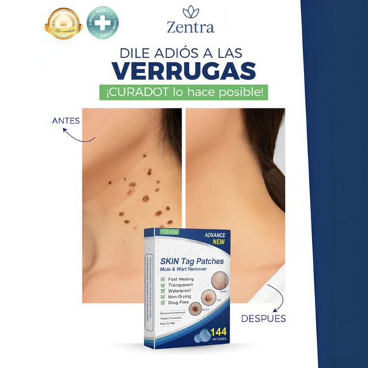 PACK 144 UND | REMOVEDOR DE VERRUGAS Y LUNARES CON 5 MINUTOS AL DÍA - CURADOT®