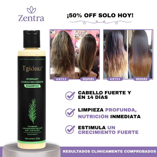 Tgideas© - Nutrición de Lujo que Transforma tu Cabello en 14 días. - Zentra