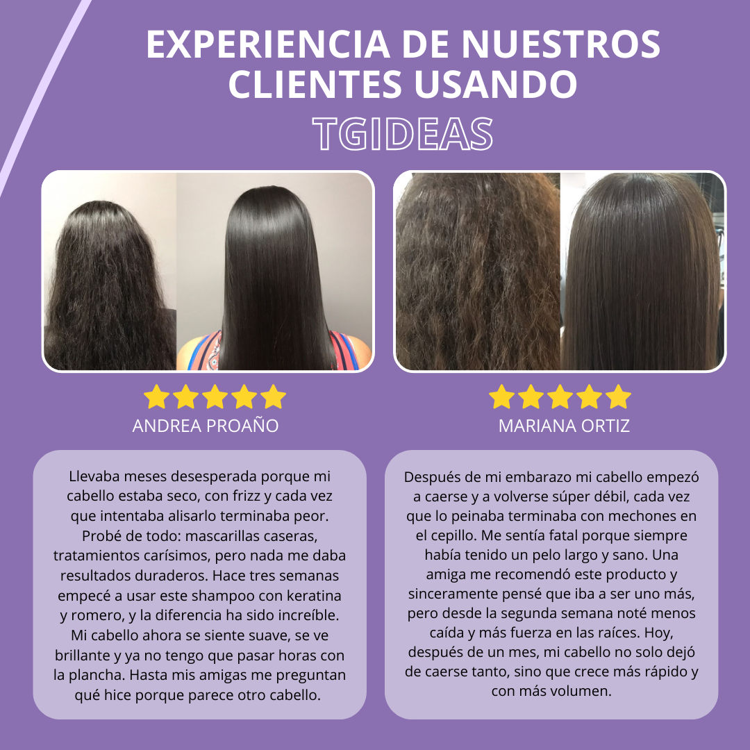 Tgideas© - Nutrición de Lujo que Transforma tu Cabello en 14 días. - Zentra