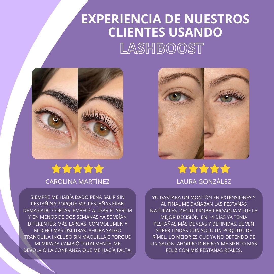 LashBoost© - Recupera Cejas y Pestañas Pobladas en 14 Días - Zentra